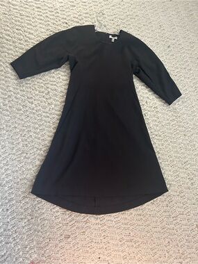 COS
Women's Black Sculpted Long-Sleeved Midi